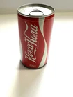 Vintage Russian Coca-Cola Steel Can Cyrillic Text 0.35L Pull Tab Exec Estate