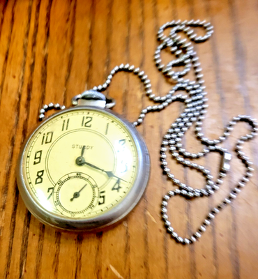 Ingraham Sturdy Pocket Watch The E Ingraham Company Pocket Watch