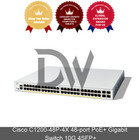 Cisco C1200-48P-4X 48-port PoE+ Gigabit Managed Switch 10G 4SFP+