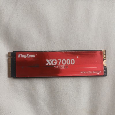 KingSpec XG7000 - 512GB Gen 4 x4  Internal NVMe SSD PCIe 4.0 7400MBS M.2 2280