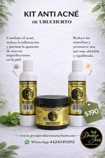 Uruchurto Acne Blemish Face Kit Cucumber Lotion 4.1 oz Microdermabrasion