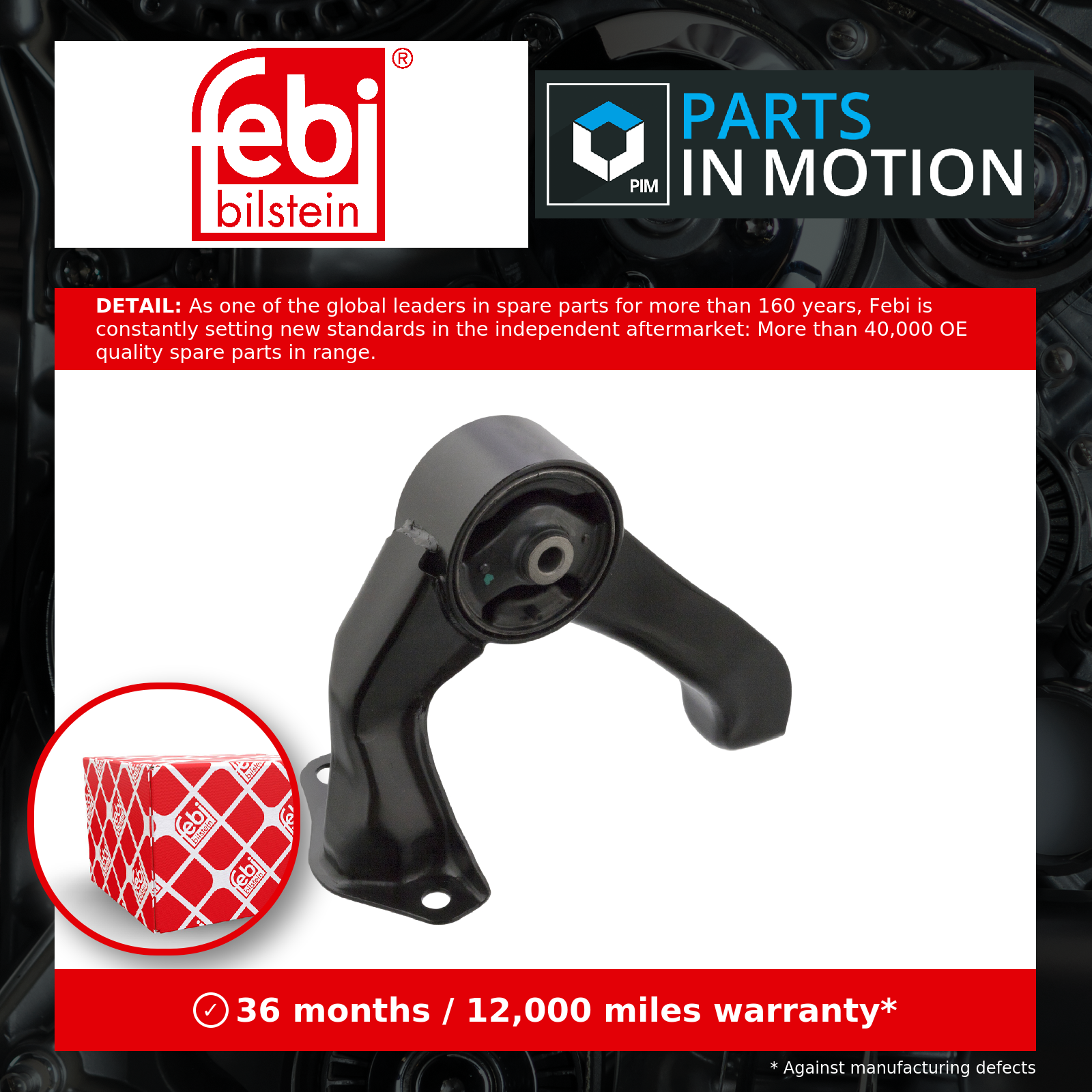 MOUNTING ENGINE 103321 FOR 4A92 1.6L 4B10/4N13/4J10 1.8L 9HD 1.6L 4B12 2.4L 4cyl - Image 4