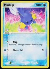 Mudkip 58/100 Common Crystal Guardians Pokemon Lightly Played