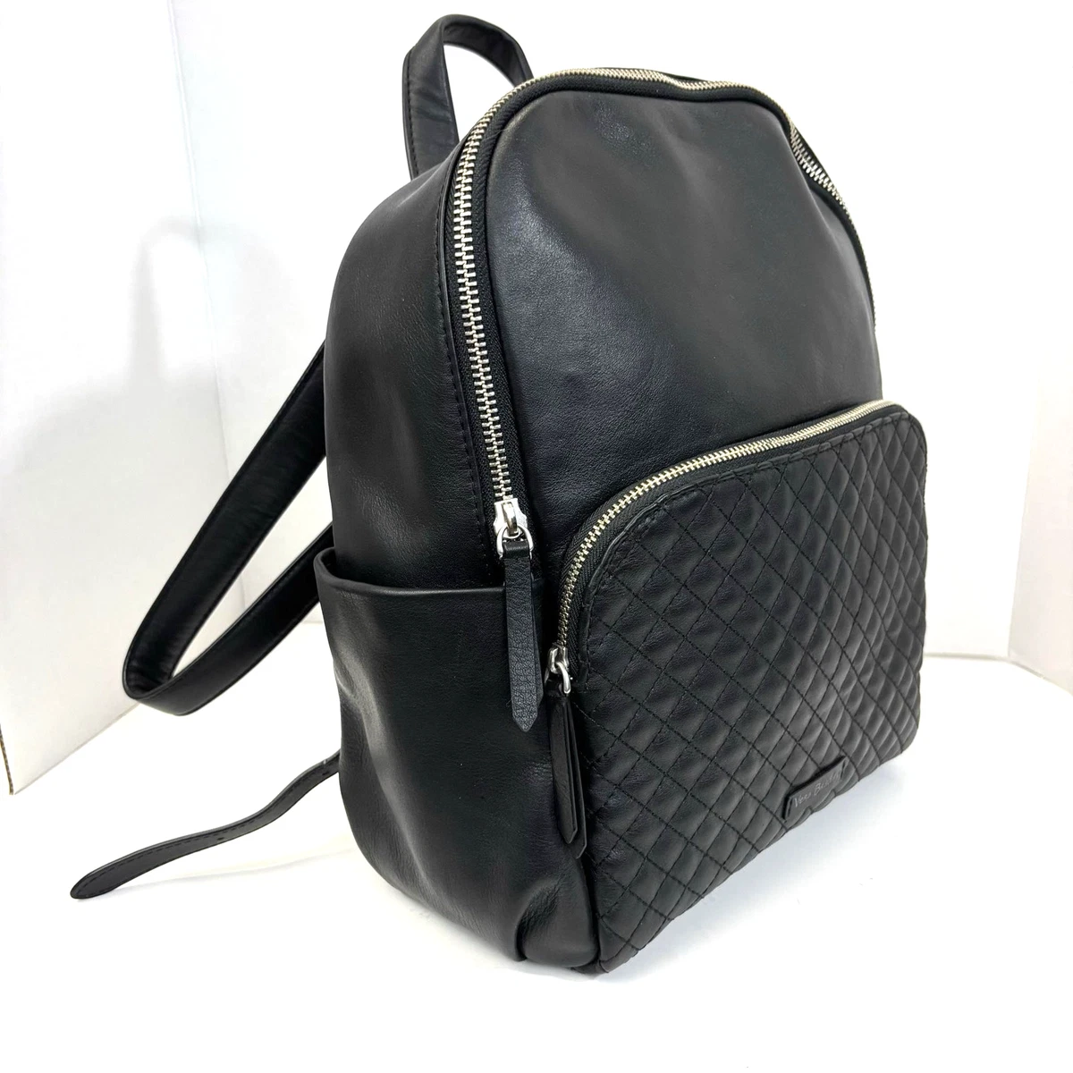 fjallraven mini kanken black backpack with contrast stripes Fjallraven Kanken Mini Backpack