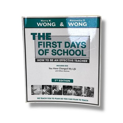 The First Days of School: How to Be an Effective Teacher  - Acceptable