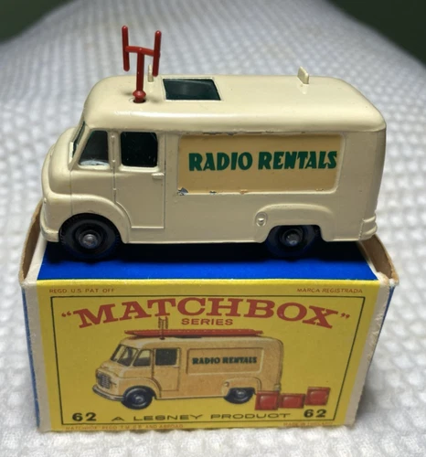 Matchbox/Lesney #62B TV SERVICE VAN, w/Type E Box, in Mint condition!