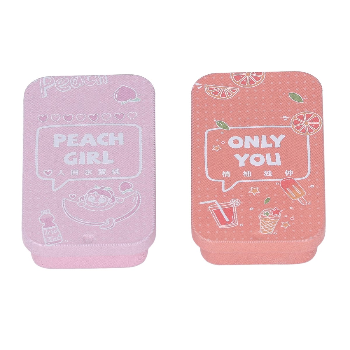 2pcs Men Women Solid Perfume Pocket Portable Refreshing Long