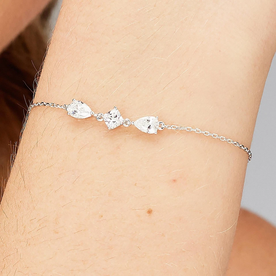 Brosway bracciale Stella Fancy - Infinite White in argento e zirconi -FIW116 - Immagine 2 di 2