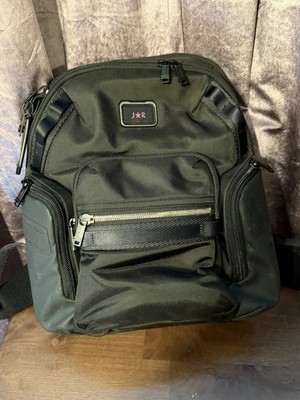 Tumi Alpha Bravo Navigation Backpack Black Laptop Travel  Pre-Owned Expandable