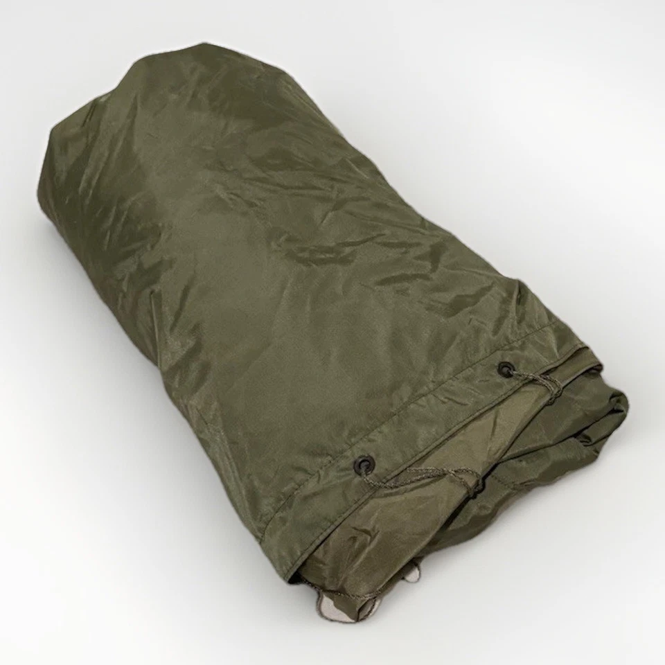 Hammock with Rain Tarp and Mosquito Net Camp Hike GI Jungle Green Military 4in1 - Image 3 of 4
