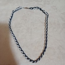 estate necklace. I am not a jeweler. so this is being sold as costume jewelry.