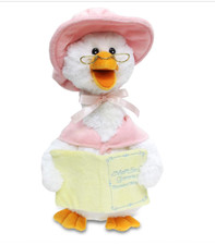 Mother Goose Animated Stuffed Animal Reads Nursery Rhymes