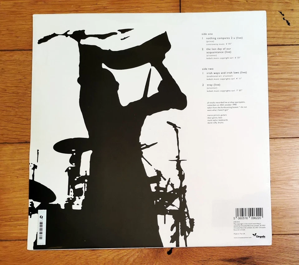 SINÉAD O'CONNOR - Live In Rotterdam'90 Vinyl 12" RSD21. Still Sealed. - Image 2 of 2