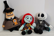 The Nightmare Before Christmas Just Play 8" Plush Set of 3