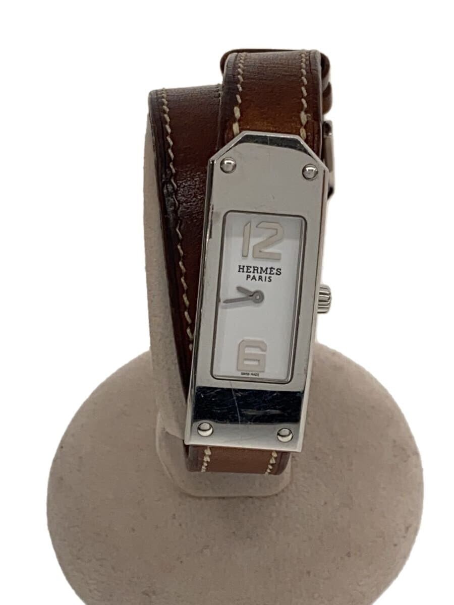 HERMES Kelly Double Tour Quartz KT1-21 Women display picture 1