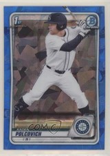 2020 Bowman Chrome Draft Sapphire Edition Kaden Polcovich #BD-18 7k6