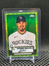Antonio Senzatela  2021 Topps Chrome Platinum - Green/Yellow  - #62/99 Rockies