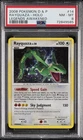2008 POKEMON DIAMOND & PEARL LEGENDS AWAKENED #14 RAYQUAZA-HOLO PSA 8