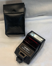 Minolta Maxxum 2800 AF Flash with Original Case Untested Vintage Camera Access