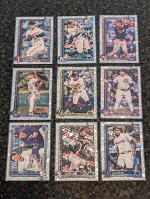 2025 Topps Update Series DIAMANTE FOIL CRACKED ICE HOLO ~ YOU PICK  Hanger Box