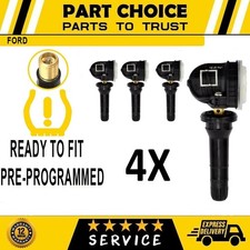4X PRE-PROGRAMMED- Tyre Pressure Sensor For FORD Ranger (Mk3) 2019-2025
