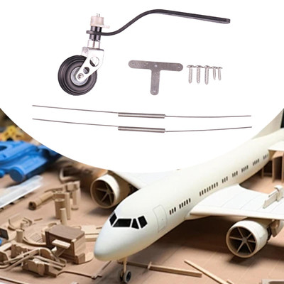 Fahrwerk Heckrad Montage mit Schrauben für RC Flugzeug 1,25 Zoll Rad