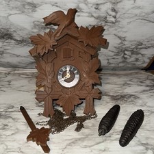 VINTAGE 11 GERMAN BLACK FOREST CUCKOO CLOCK W...