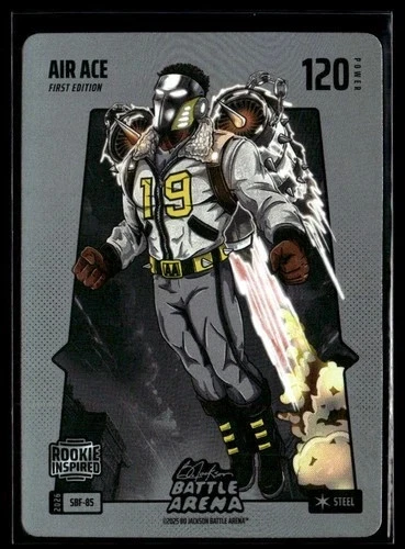 2025 Bo Jackson Battle Arena Griffey #SBF-85 Air Ace Bailey Silver Steel!