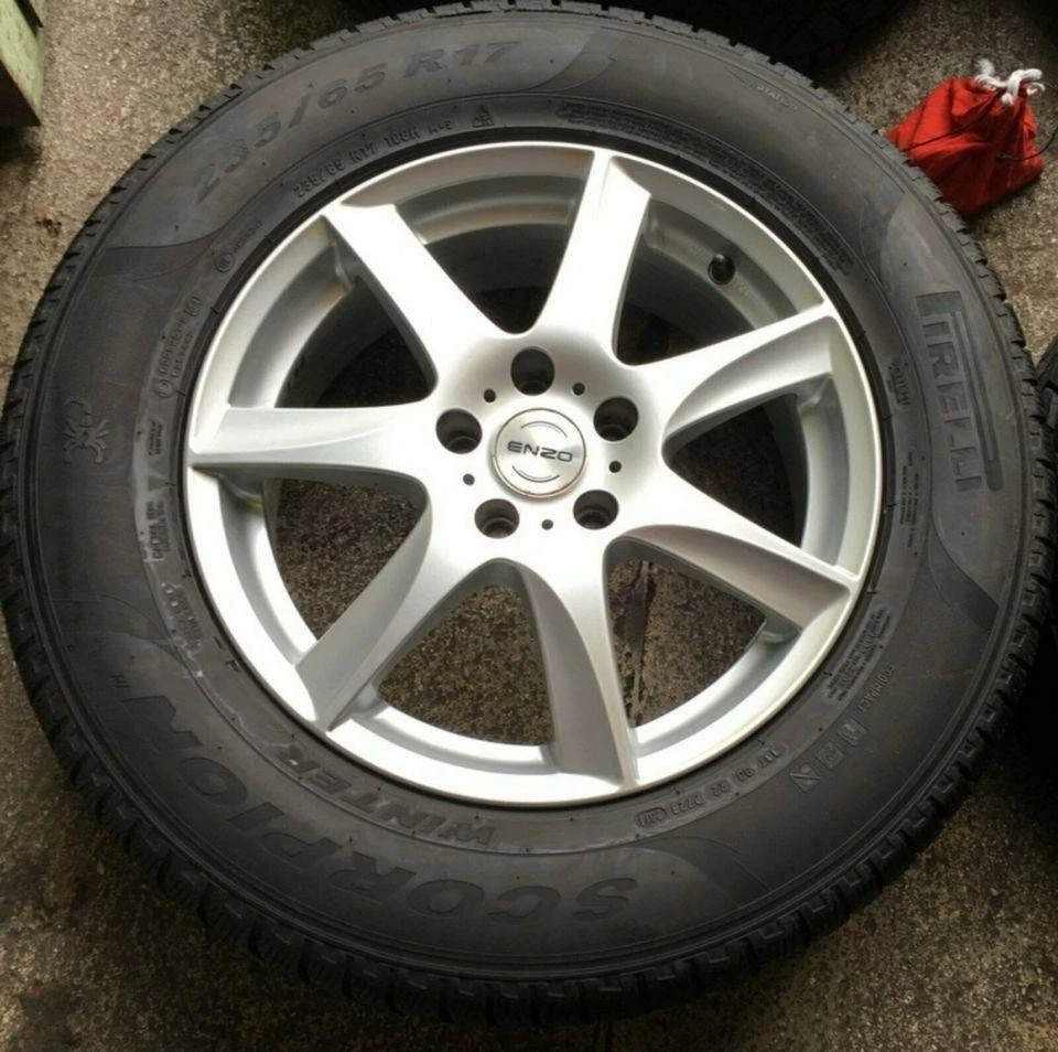 4 ALU WINTERRÄDER AUDI Q5 8R 8R1 235/65R17 108H PIRELLI 2014 FREIHAUS - Bild 3 von 4