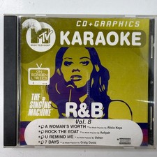 MTV Karaoke R B Vol. 8 CD Graphics 2002 The Singing Machine R B