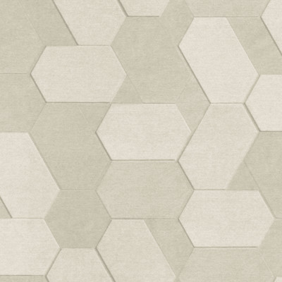 Edles Dekor Polygon Beige & Gold Metallic Luxus Art Deco Glitzer C88604