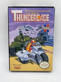 Thundercade Nintendo NES CIB Complete Nice Condition.