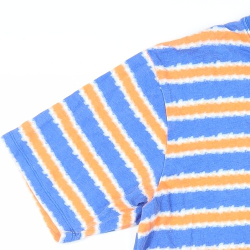 Camiseta a rayas WeSC azul L manga corta para hombre - Imagen 12 de 12