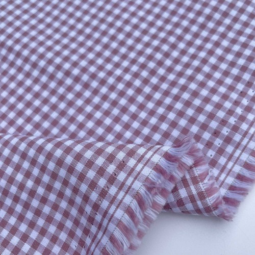 100% Yarn Dyed Cotton Fabric John Louden 3mm Gingham Check Squares 144cm Wide - Picture 45 of 106