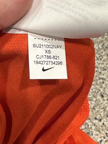 NWT Nike Dri-Fit Athletic Training Shorts Women's - Navy or Orange - Picture 12 of 12