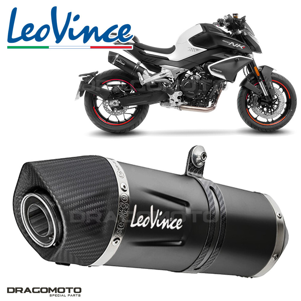 Silencieux Leovince LV One Evo carbone pour CF MOTO NK 800 ABS 2023