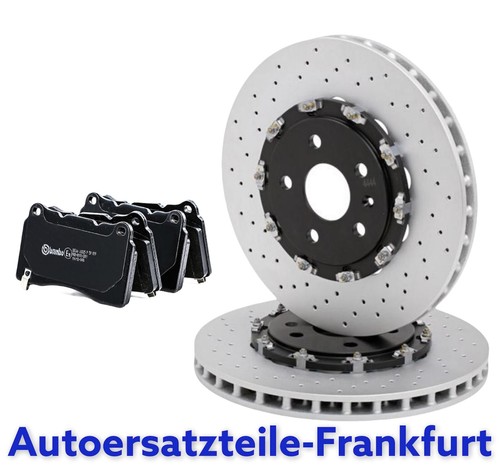 BREMBO Bremsscheiben + Beläge VORNE OPEL INSIGNIA 2.8 V6 Turbo OPC SAAB 9-5 YS3G - Picture 2 of 11