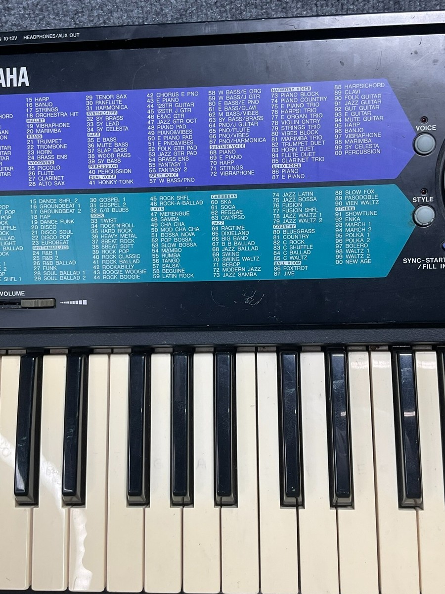 Yamaha PSR-185 Keyboard 🎹🔊 61-Key Digital Portatone w/ Speakers