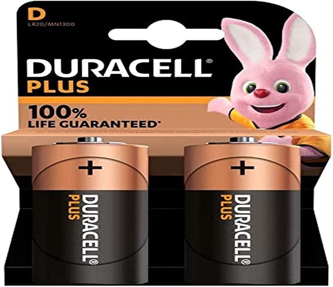 Thumbnail - Duracell Plus D Mono 1,5v Lr20 Mn1300 Alkaline-batterien - 4er Blister