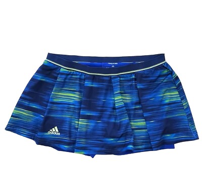 Adidas Response Climalite Women s Golf Tennis Skort Size XL Blue Multicolor
