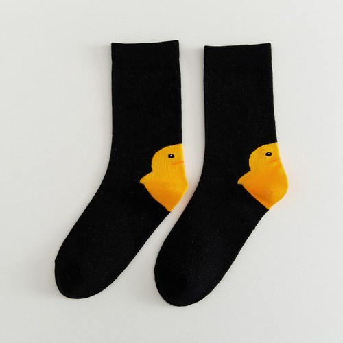Untitled Goose Game Socks Casual Cottton Socks Funny White Toy Unisex Animal - Picture 17 of 20