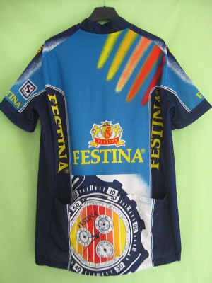 Maillot Cycliste Festina Peugeot Sibille 1995 – Vintage, Taille XXL, France