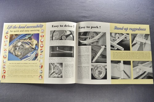 1950-1951 Studebaker Truck Catalog Brochure Pickup Stake Dump Excellent Original - Picture 7 of 10