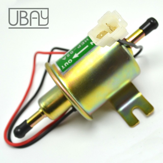 INLINE ELECTRIC FUEL PUMP HEP02A HEP02A FD0002 EP12S REPLACES 12V UNIVERSAL eBay
