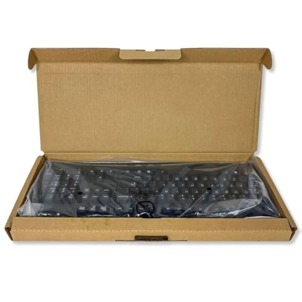 Lenovo USB Wired Keyboard SK-8827 - Black - Plug & Play - UK Layout - Image 2 of 2