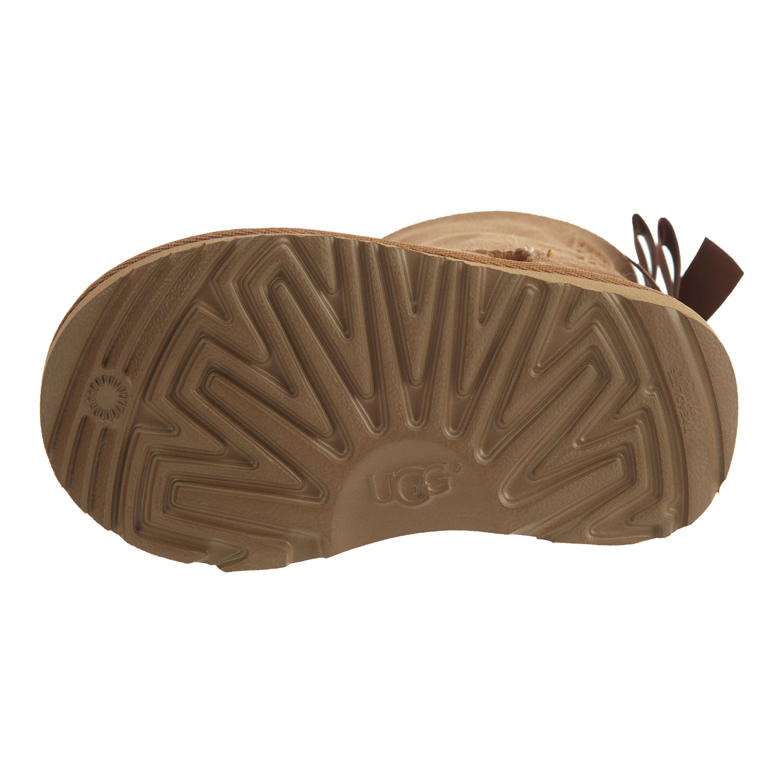 UGG Bailey Bow II Boot Chestnut (Toddler) image 7