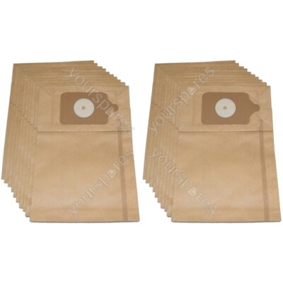 Passend für Numatic James JVP180 Staubsaugerbeutel Papier (20er Pack)