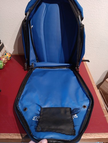 Troy Lee Designs Backpack Racing Team Moto Multi Pocket Blue EUC - Picture 5 of 7