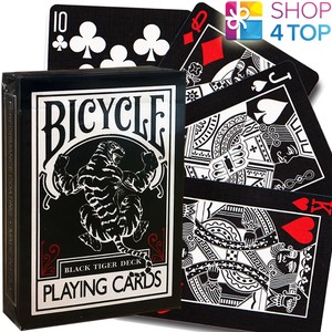 Bicycle Black Tiger Playing Cards Deck Magic Tricks Uspcc New Ebay