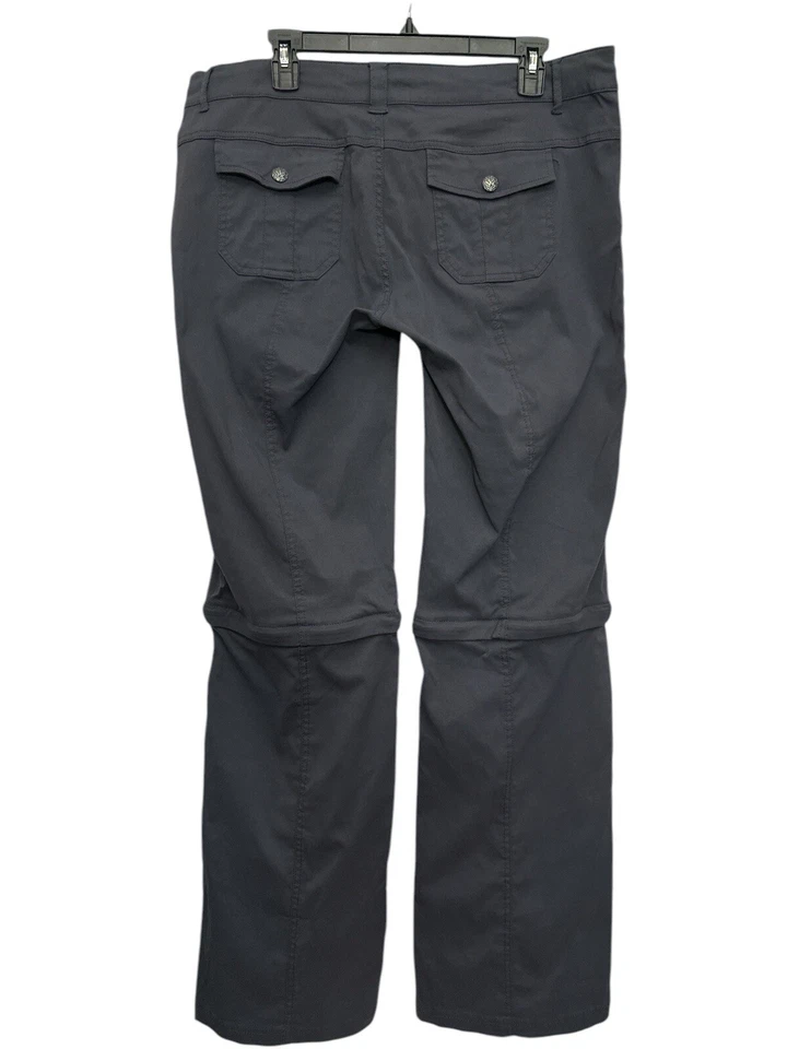 PrAna Monarch Convertible Pants Size 14 Tall Inseam Hiking Outdoor Nylon Pockets - Image 2 of 4